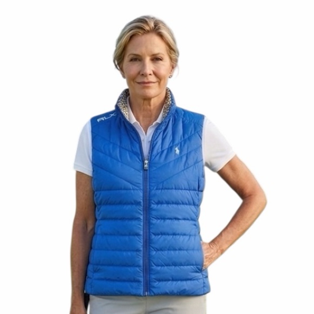 NWT RLX Ralph Lauren Women’s Reversible Golf Concept Vest L